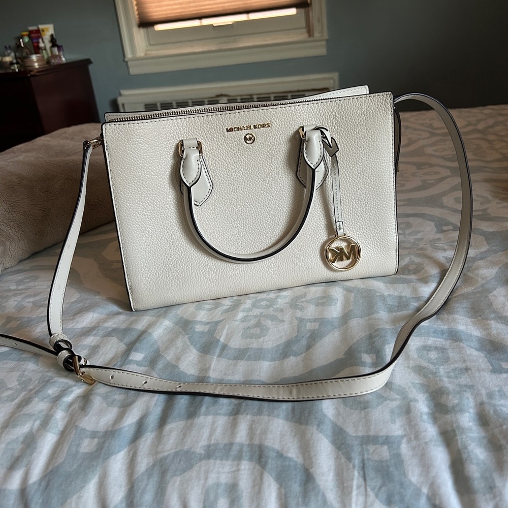 Michael Kors Cream Crossbody Bag